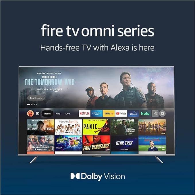 Amazon Fire TV 75" Omni Series 4K UHD smart TV with Dolby Vision, hands-free with Alexa | Amazon (US)