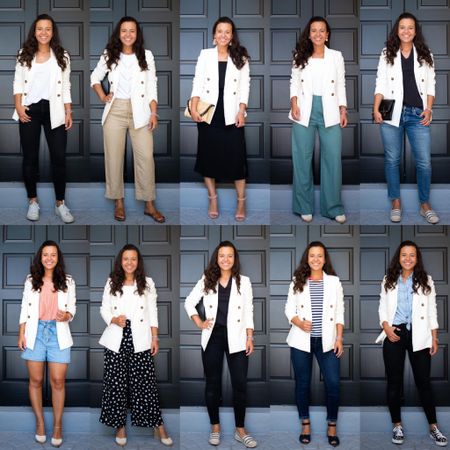 The cutest white blazers from the Nordstrom Sale! Snag one before they’re gone and recreate these looks with pieces you already have in your closet! That’s why I styled my white blazer using mostly basic pieces ;) 

#LTKstyletip #LTKxNSale #LTKFind