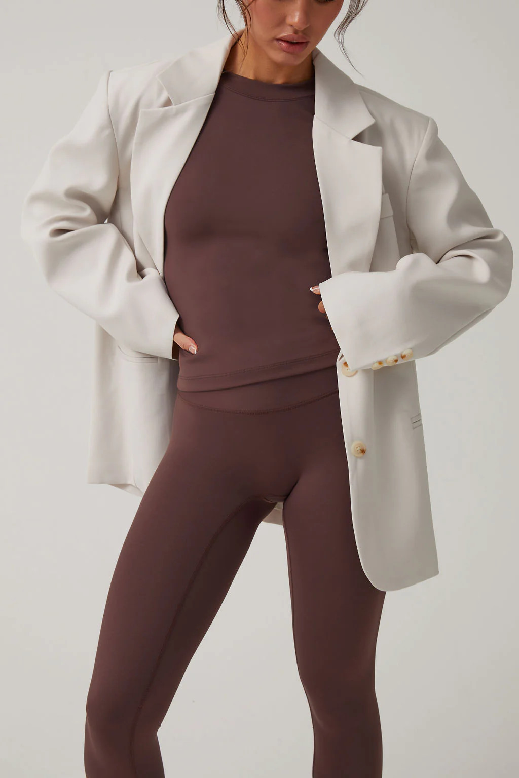 THE BOYFRIEND BLAZER - IVORY | Another Version