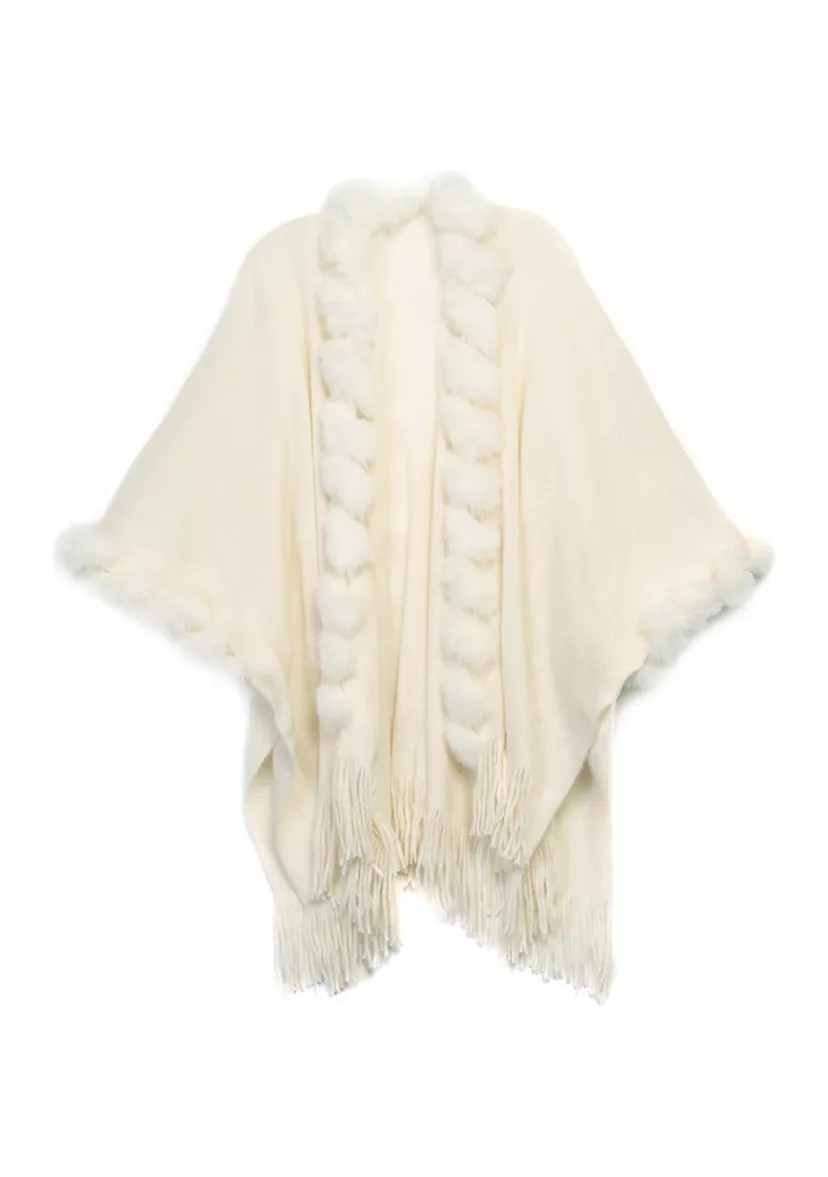 Vince CamutoWomen's Solid Twisted Fur Topper | Belk
