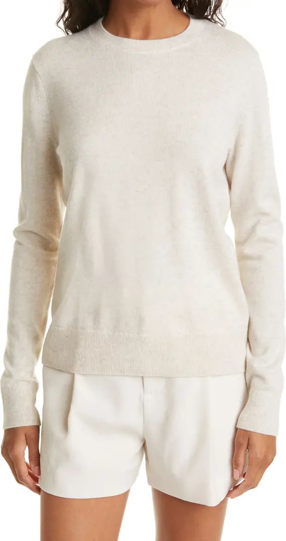 Easy Fit Crewneck Wool & Cashmere Sweater | Nordstrom