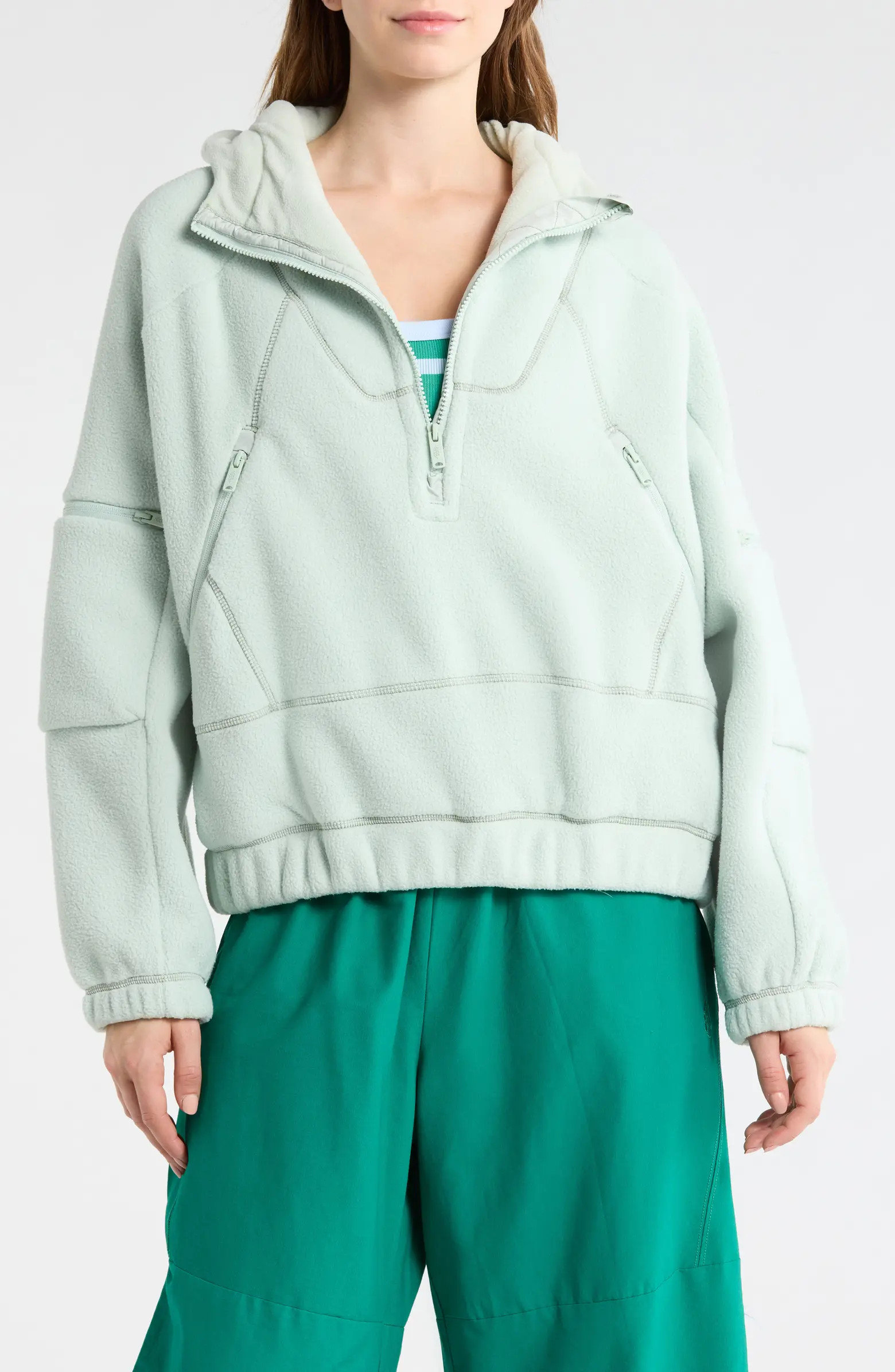 FP Movement by Free People Wild And Free Fleece Pullover | Nordstromrack | Nordstrom Rack