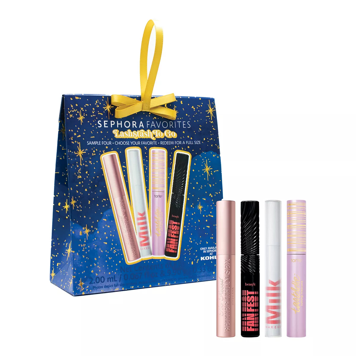 Sephora Favorites Lashstash To Go Set with Redeemable Voucher | Kohl's