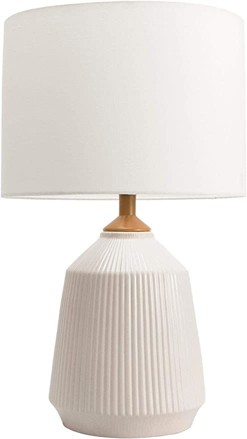nuLOOM NPT33AA Renton 24" Ceramic Table Lamp, Height, Cream | Amazon (US)