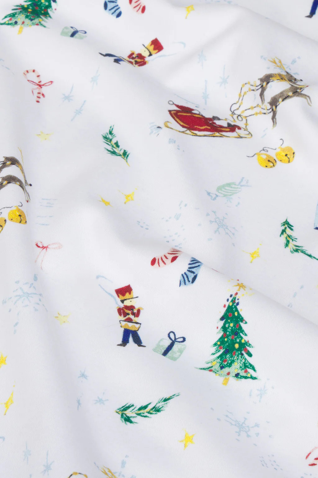 Pima Shorts Set in Night Before Christmas | Lake Pajamas