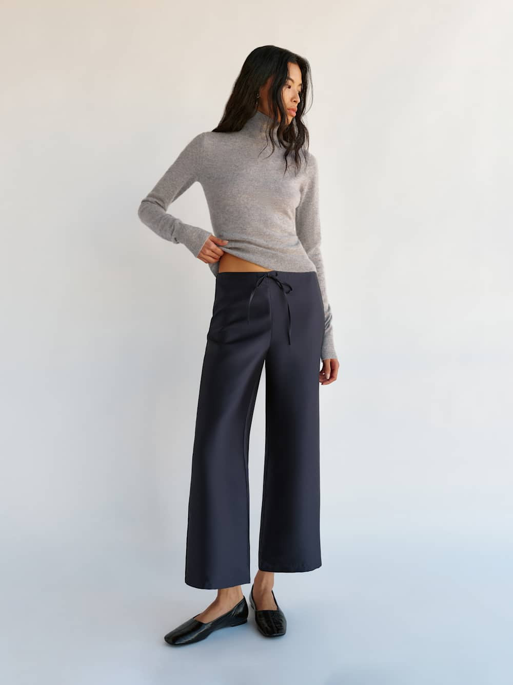 Jett Cashmere Turtleneck | Reformation (Global)