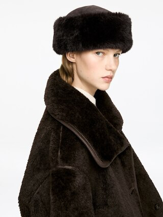 Suede Hat – Dark Brown – Women – ARKET GB | Arket UK