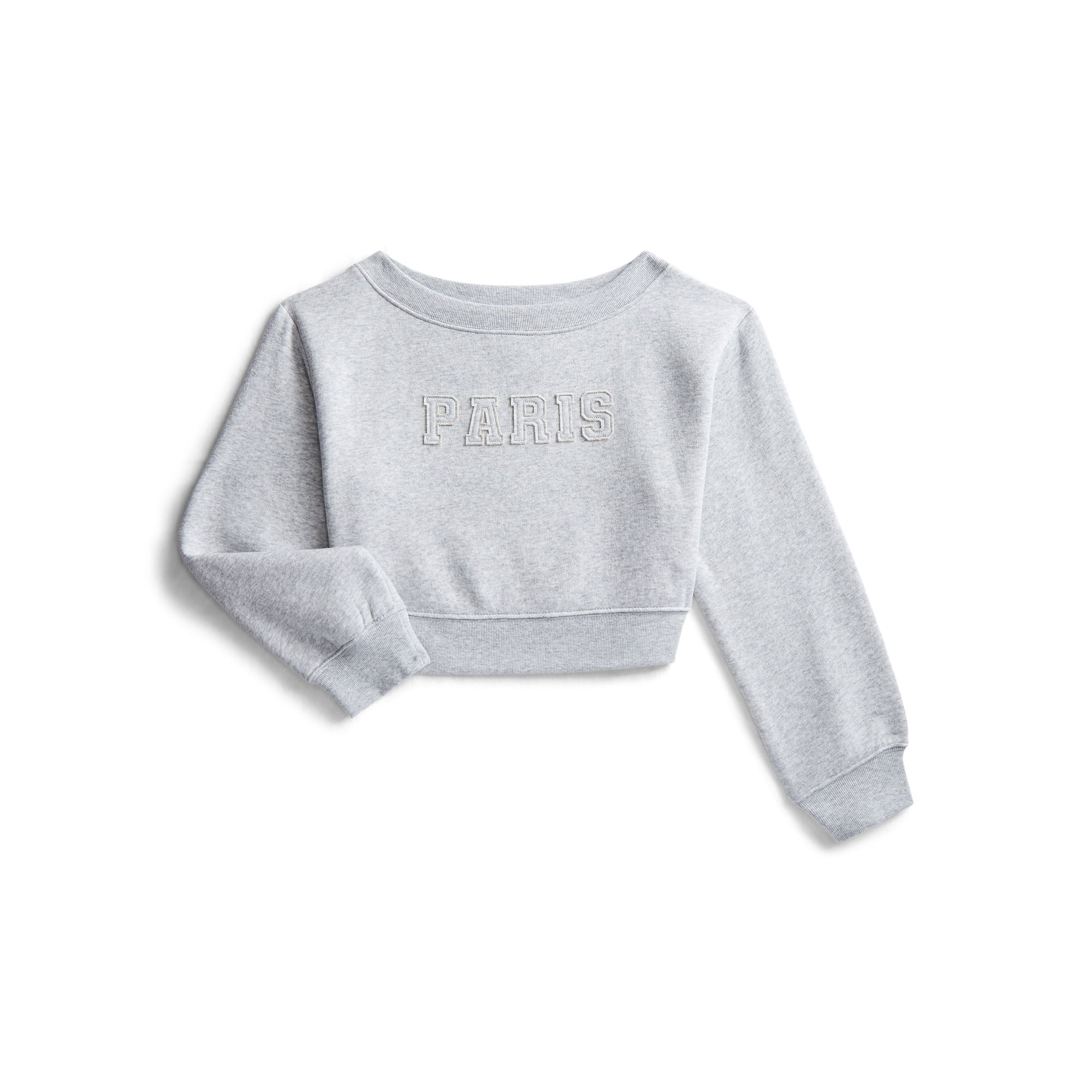 Weekend Academy Girls Fleece Sweatshirt with Long Sleeves, Sizes 4-18 | Walmart (US)