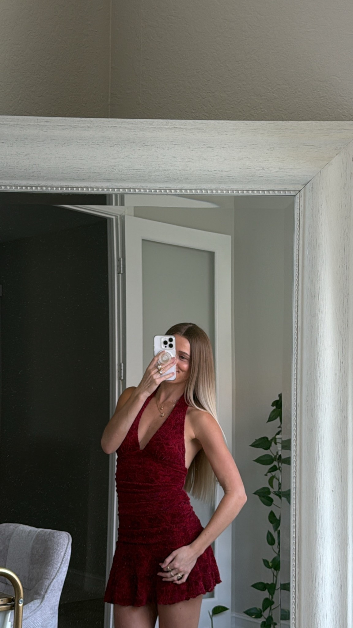 Red velvet set for fall ♥️