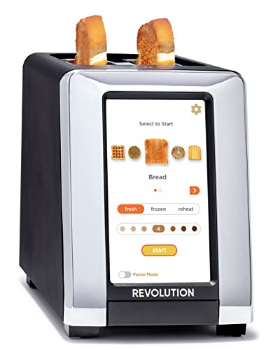 Revolution R180B Touchscreen Toaster with Patented InstaGLO® Technology – Matte Black/Chrome, ... | Amazon (US)