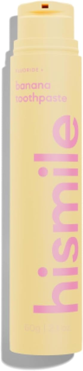 Hismile Banana Flavoured Toothpaste | Flavoured Toothpaste | Hismile Toothpaste | Fluoride Toothp... | Amazon (US)