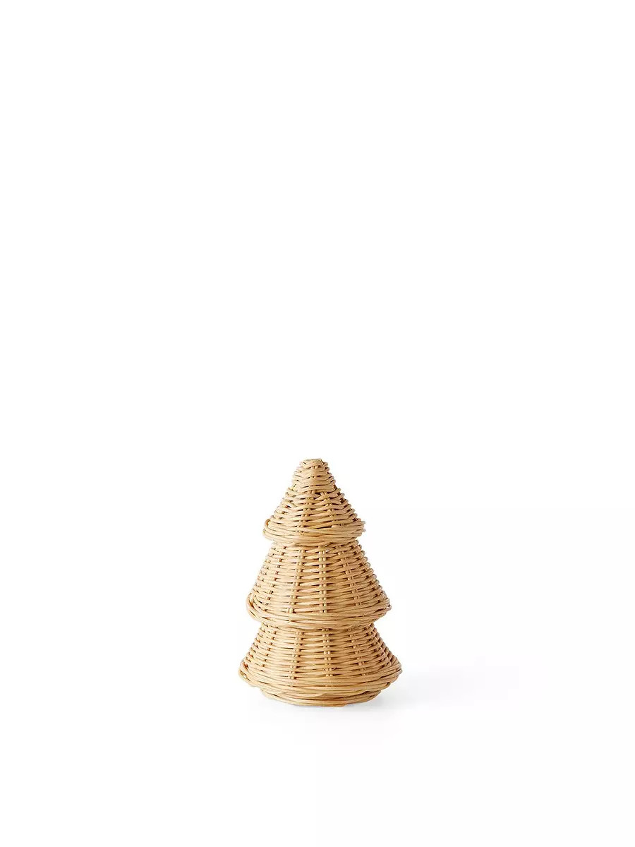 Wicker Christmas Trees | Serena and Lily