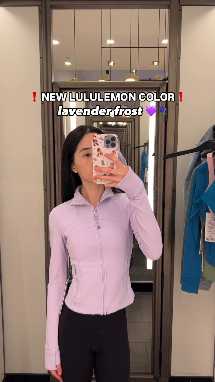 New at Lululemon! The define jacket in “lavender frost” is gorgeous 💜 
Also linking another popular purple color named “lavender lux”!

#lululemon #purple #jacket #activewear #fitness #active #gym #workout #casual 

#LTKStyleTip #LTKWatchNow #LTKActive