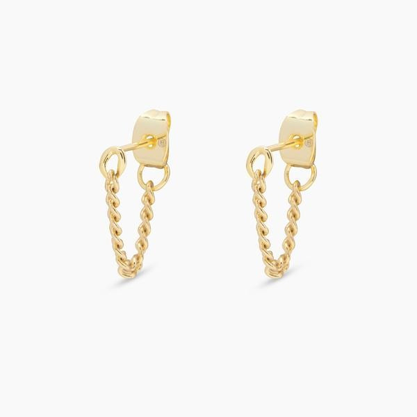 Wilder Chain Huggies | Gorjana