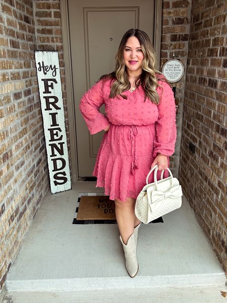 Use code 50QQWS2C to save 50% on this dress. Code expires 1/31/23 at 11:59 PST! 

Dress size xl tts
Boots tts 

#LTKunder50 #LTKstyletip #LTKcurves