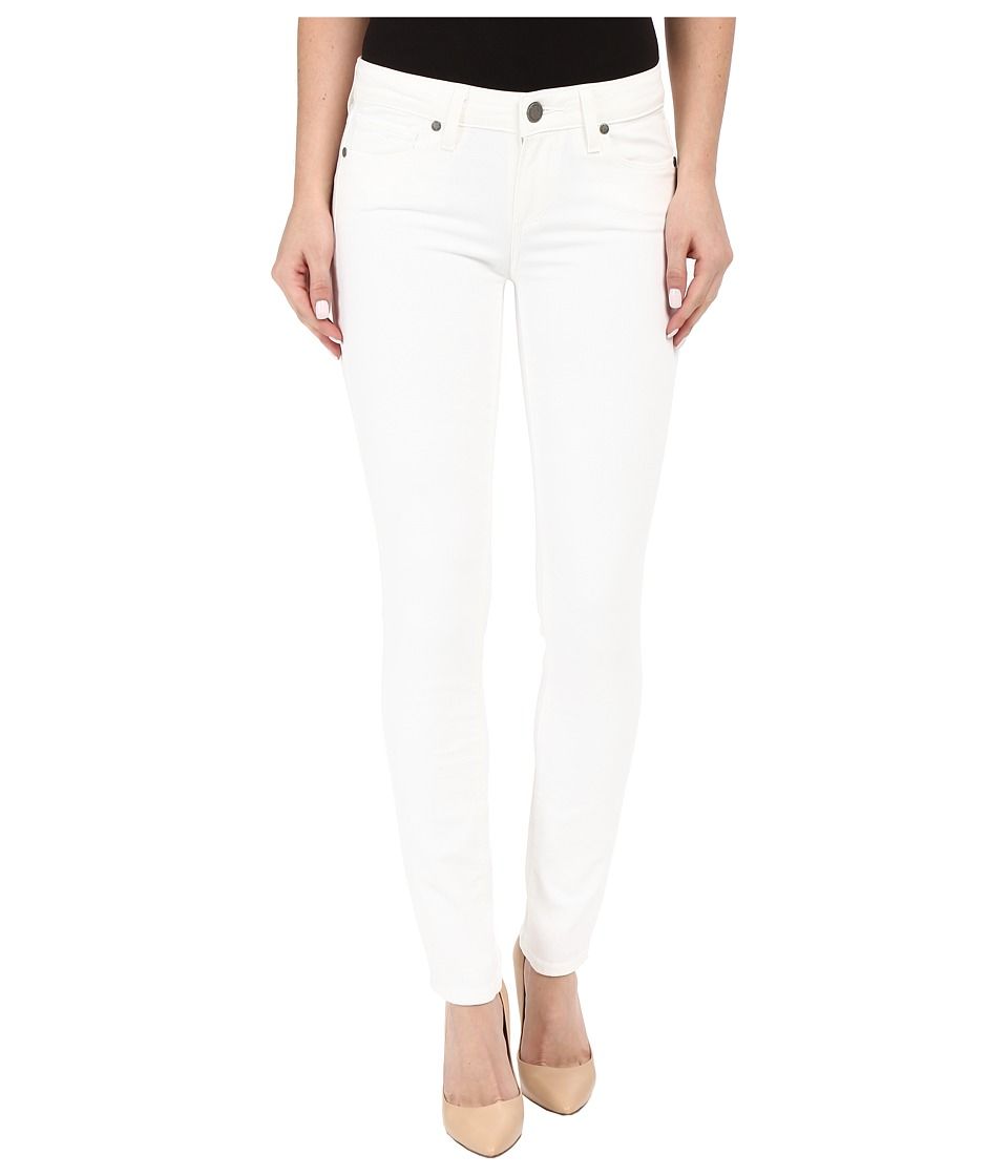 Paige - Skyline Ankle Peg in Optic White (Optic White) Women's Jeans | Zappos