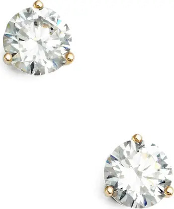Cubic Zirconia Stud Earrings - 2ct. | Nordstrom