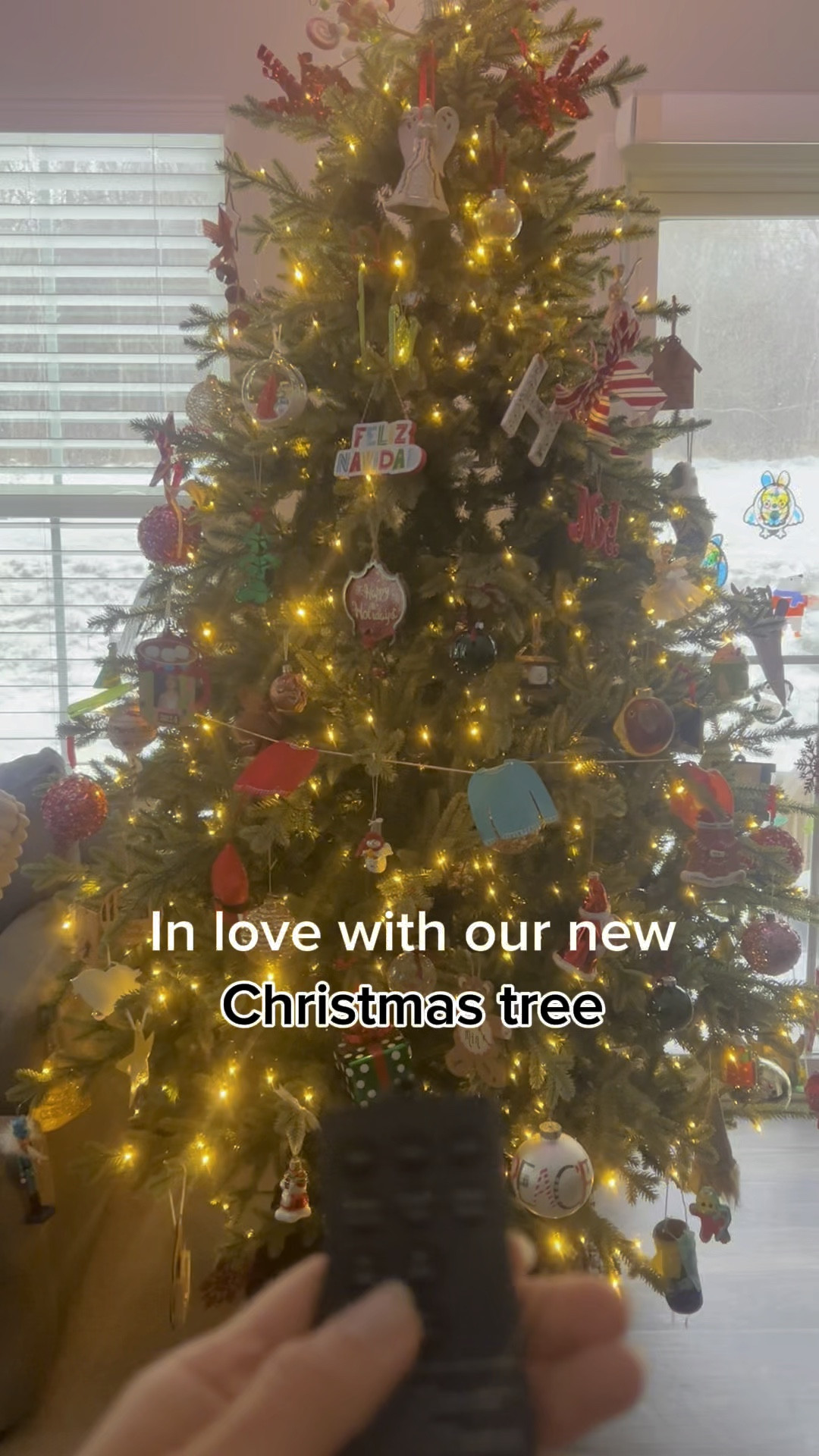 So glad we found the perfect Christmas tree for us 🎄🫶🏻☃️

#LTKSeasonal #LTKHome #LTKHoliday