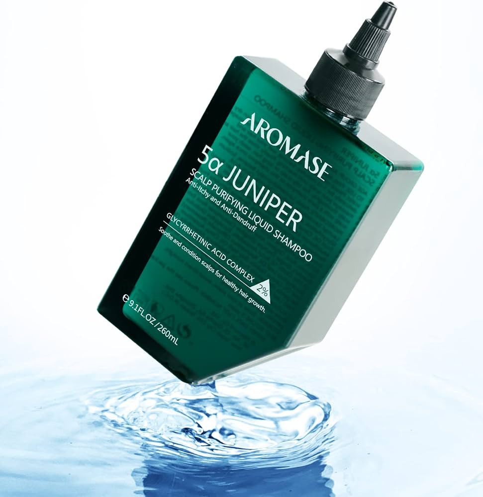 AROMASE 5α Juniper Scalp Purifying Liquid Shampoo, Scalp Deep Cleanser Helps to Soften Scalp Buildup | Amazon (US)