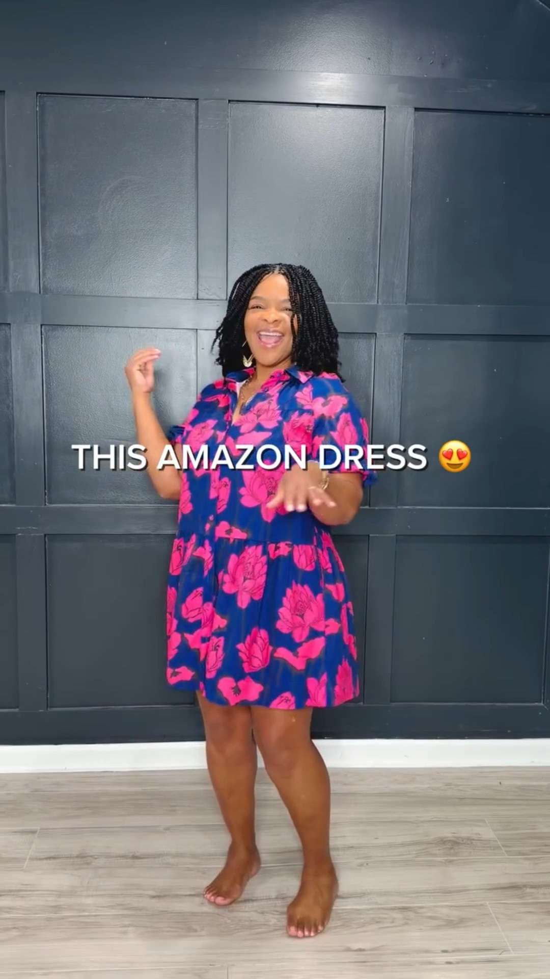 This summer dress is cute and comfortable! I’m wearing a medium.

#LTKOver40 #LTKPetite #LTKMidsize