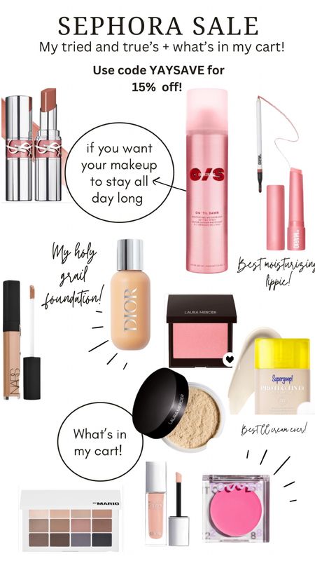Shop my tried and true products and what’s in my cart for the Sephora sale! 

#LTKxSephora