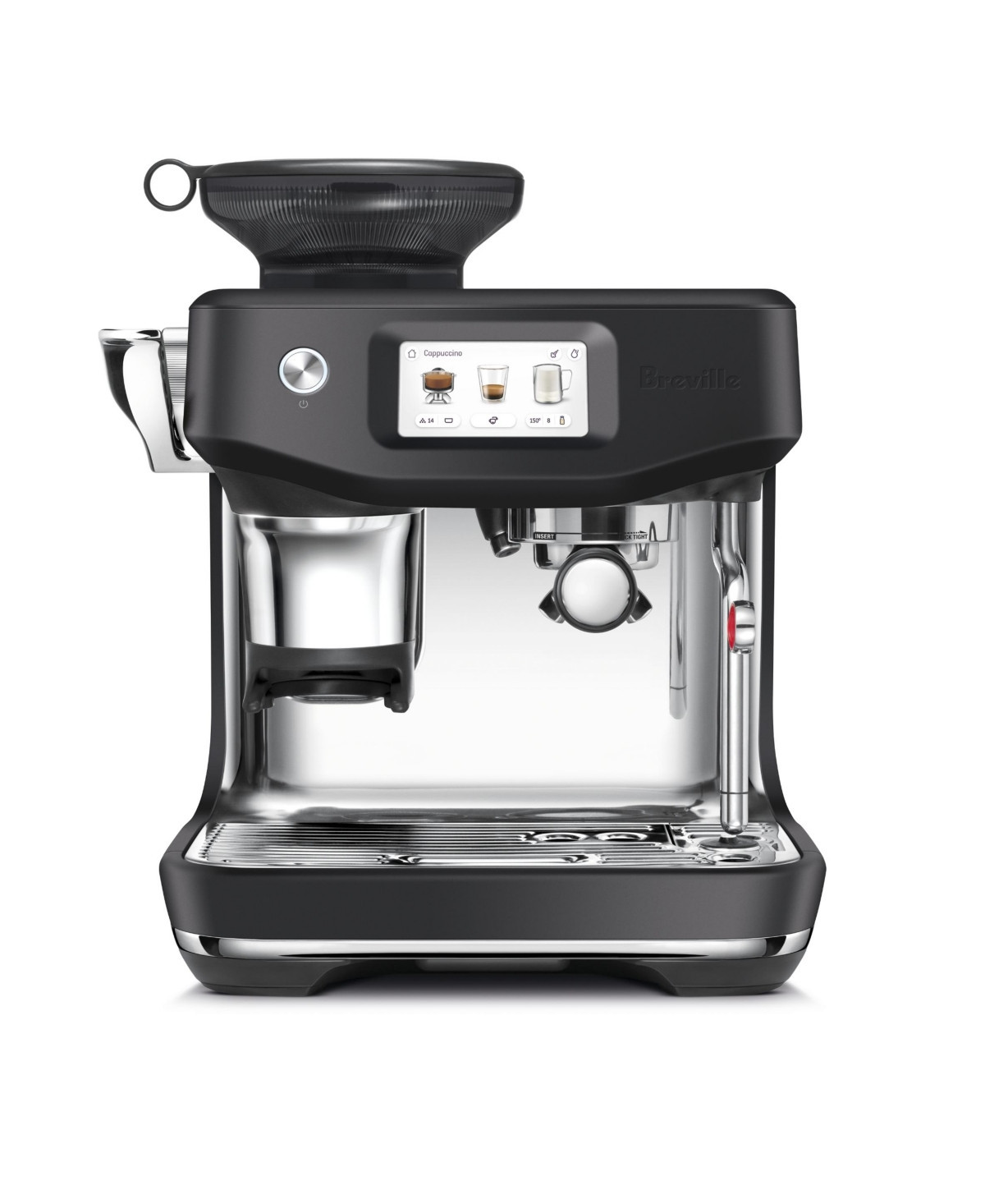 Breville Barista Touch Impress Espresso Maker - Black Truffle | Macy's