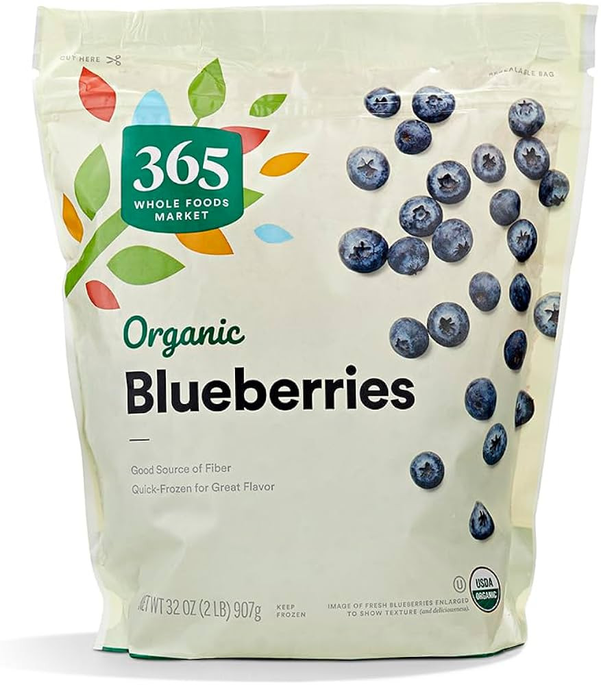 365 by Whole Foods Market, Organic Blueberries, 32 Ounce, (Frozen) | Amazon (US)