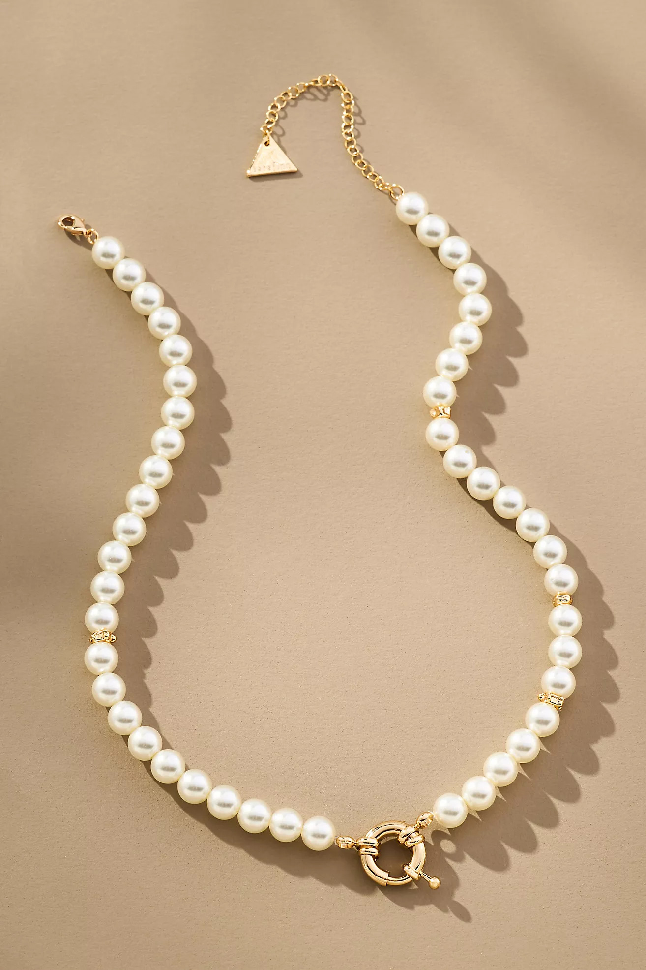 Pearl Charm Necklace | Anthropologie (US)