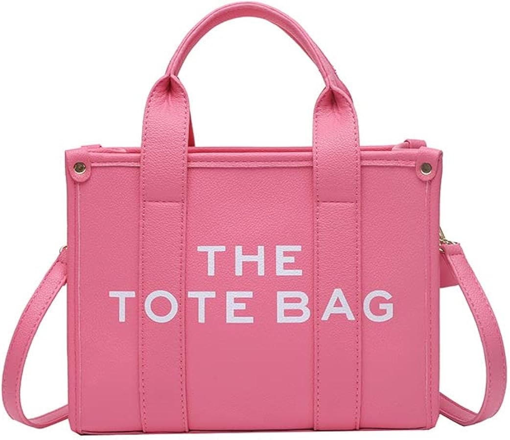 NEGBIU Tote Bags for Women, Leather Mini Tote Bag with Zipper, Shoulder/Crossbody/Handbag(11 * 8.... | Amazon (US)