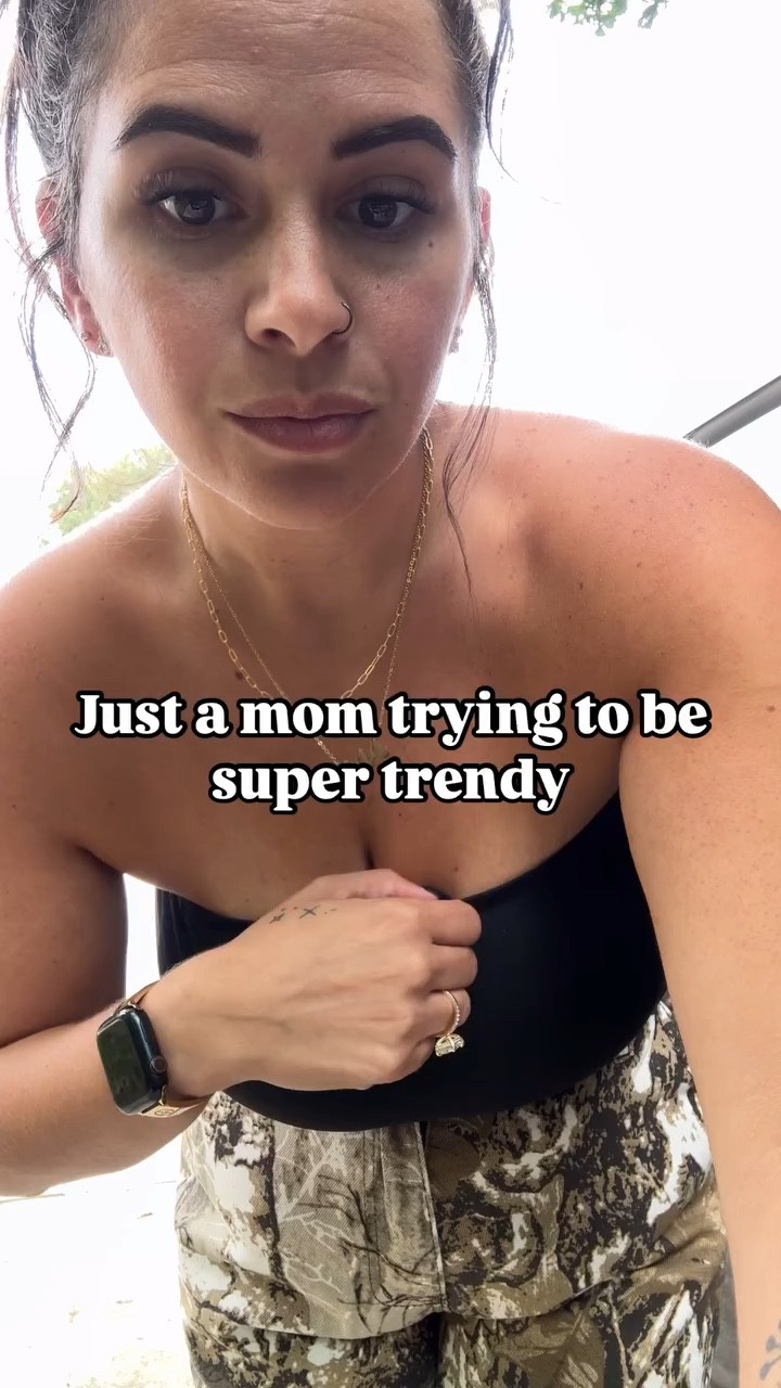 Just a millennial mom trying on trendy outfits! 

Comment OUTFIT below to receive a DM with the link to shop this post on my LTK ⬇ https://liketk.it/4PM4r

Sizing details: 
•pants are a M 
•top is a M 
•shoes are a size 8

#midsizefashioninspo #millenialfashion #midsizedstyle #midsizemama #millenialmomfashion 

Midsize style, trendy style, trendy fashion, Millenial mom, midsize fashion, Amazon fashion, Amazon finds, camo joggers, plus size fashion, curvy fashion, curvy mama, size inclusive, midsize outfits ideas