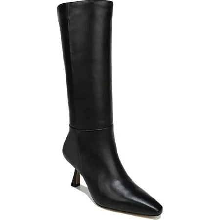 Sam Edelman Womens Samira Leather Medium Heel Ankle Boots | Walmart (US)