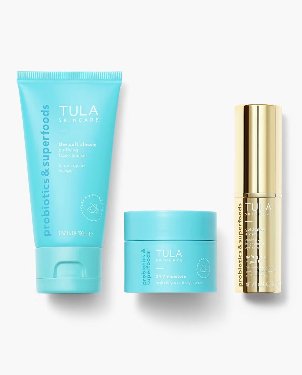 3-piece skincare essentials kit | Tula Skincare
