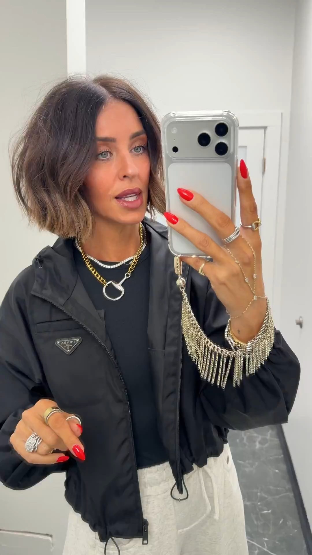 Casual running errands outfit
Shirt - size 4
Sweatpants - size M
Jacket - size 36



#LTKootd #LTKdayinmylife #LTKOver40