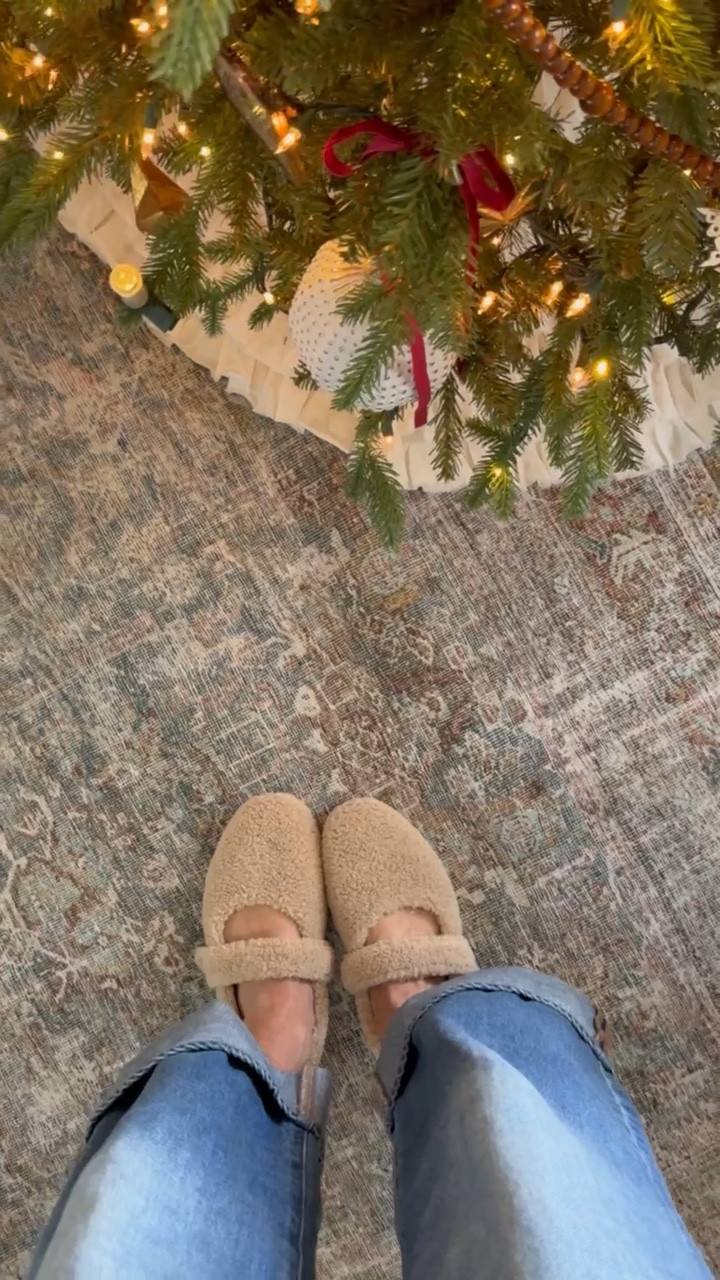 Two top favorites as of recent! My ballet slippers and this gorgeous and affordable Loloi rug! Both so good and so cozy. 

#LTKStyleTip #LTKHoliday #LTKHome