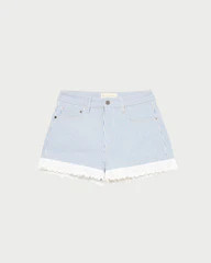 Kay Lace-Trimmed Denim Shorts | Loeffler Randall