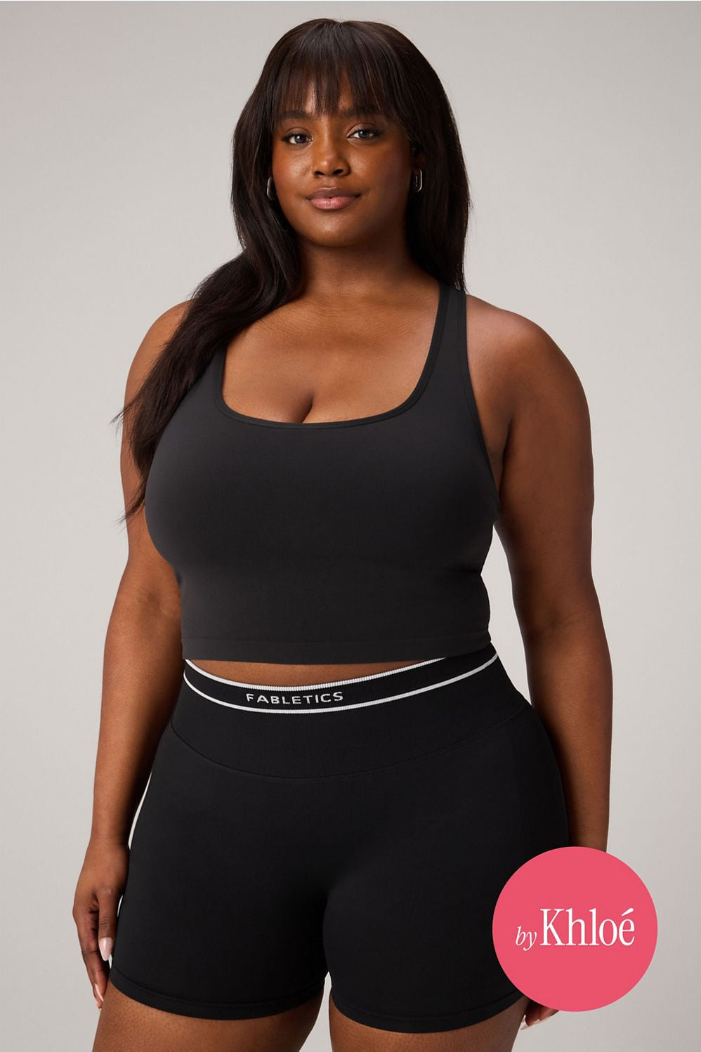 Seamless Cropped Built-In Bra Tank Top | Fabletics Europe