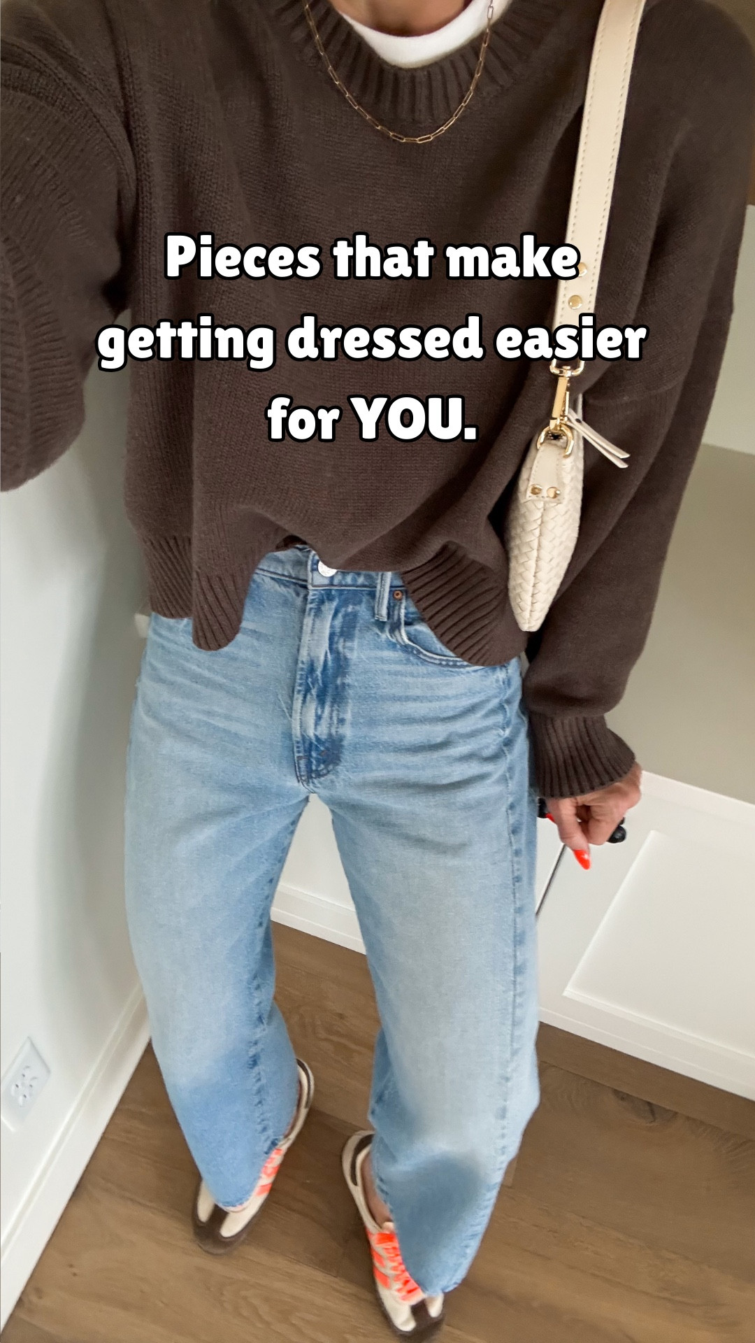 Quince has quietly become a major part of my wardrobe — especially their sweaters and jeans. And truly, you will not find quality at this price point. Trust me — I’ve looked, compared, and confirmed for us. Their sweaters hold their color, keep their shape, and stay soft season after season. 
SIZING- everything fits tts! Wearing a medium in sweaters and 27x28(inseam) in jeans.
My first brown sweater has sold out, but I linked 5+ styles that are similar and great options .
@onequince #quincepartner

#LTKHoliday #LTKOver40 #LTKFindsUnder50