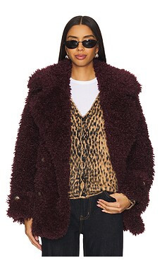 Sophie Faux Fur Peacoat
                    
                    Free People | Revolve Clothing (Global)