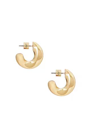 Jenny Bird Chunky Doune Hoop Earrings in Gold from Revolve.com | Revolve Clothing (Global)