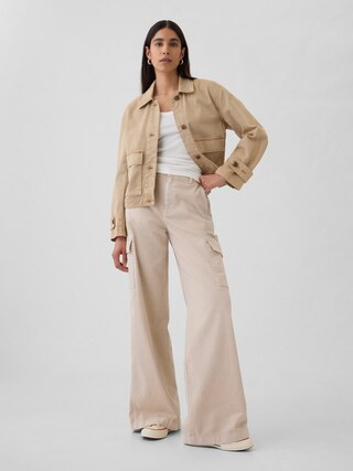 Mid Rise Cargo Baggy Khakis | Gap (US)