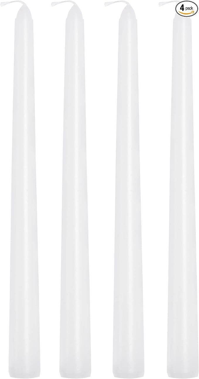 Dawhud Direct Scented Taper Candle Set - Smokeless Long Wax Candles - Colored Taper Candles - Gra... | Amazon (US)