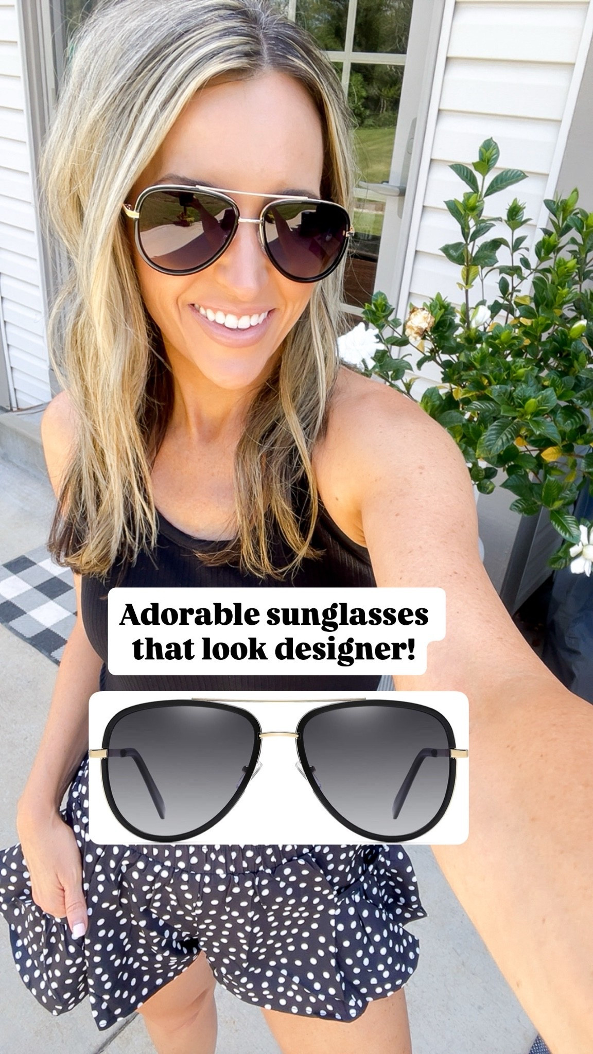 Adorable sunglasses that look designer! Under $20! 👏

#LTKSaleAlert #LTKSeasonal #LTKdayinmylife