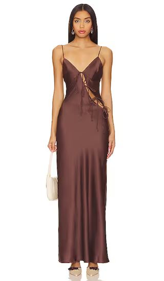 About A Girl Maxi in Chocolate | Revolve Clothing (Global)