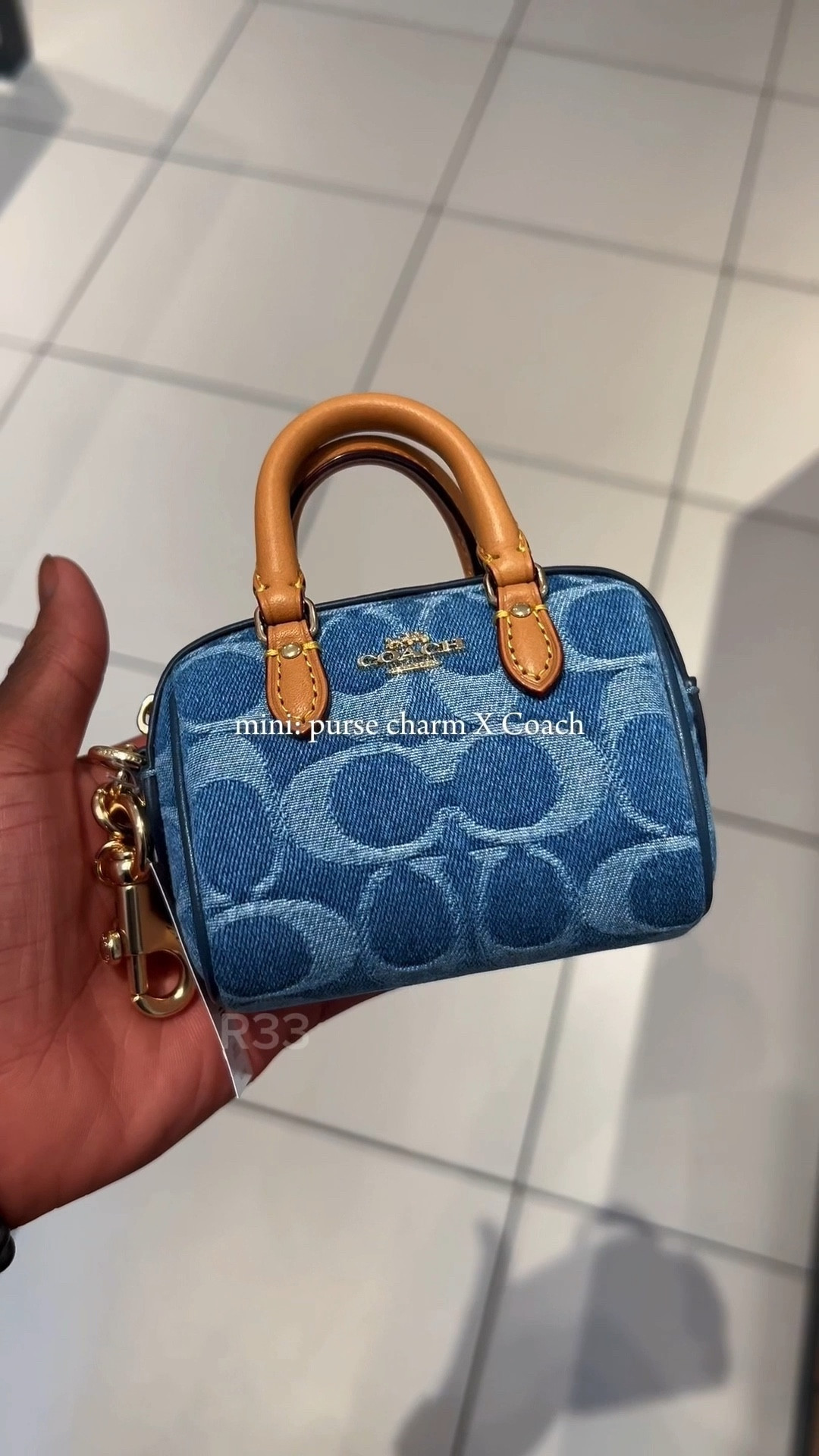 Denim Mini Coact Tore Charm💙😮‍💨 #coach #charms #denim

#LTKgrwm #LTKdayinmylife #LTKSpringSale