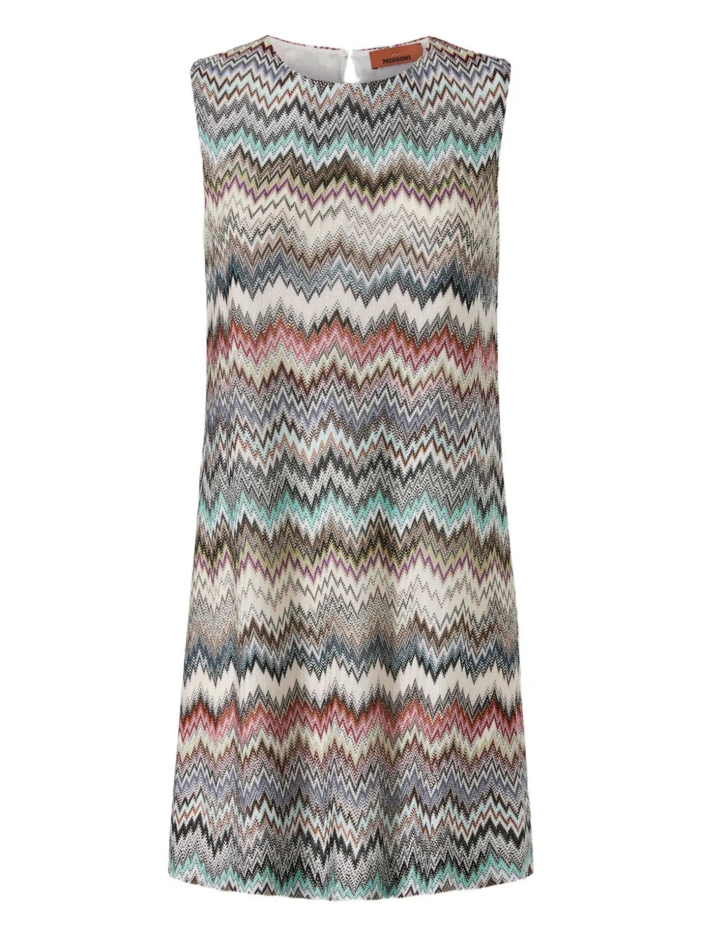 Missoni sleeveless mini dress - Grey | Farfetch Global
