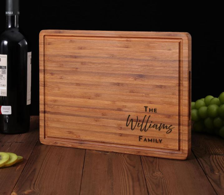 75% off!

Monogram and Name Engraved Wedding Gift, Personalized Bamboo Cutting Board, Charcuterie Board, Anniversary Gift, Housewarming Present 

 #LTKHome