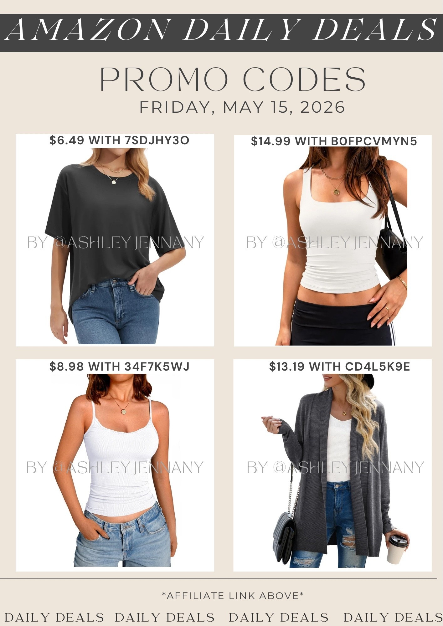 Amazon deals

#LTKSaleAlert #LTKMidsize #LTKSeasonal