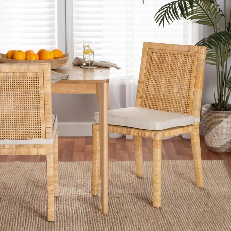 bali & pari Sofia Dining Chair, Natural | Walmart (US)