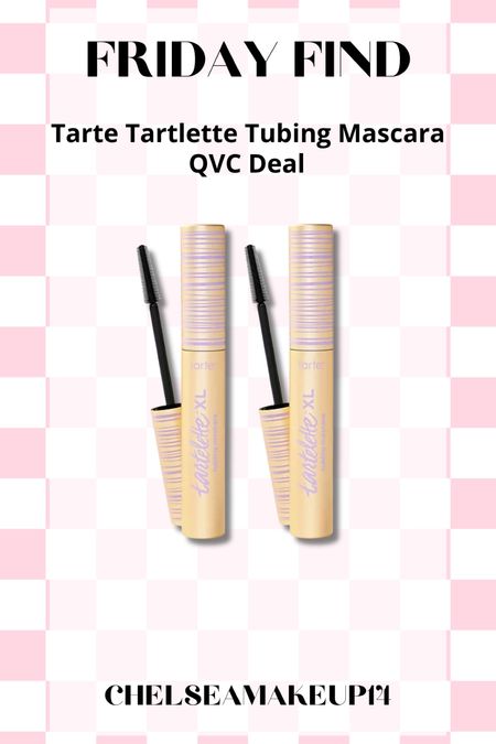 QVC Tarte Tartelette Tubing Mascara // Getting the 2 pack is such a great deal! 

#LTKbeauty #LTKsalealert