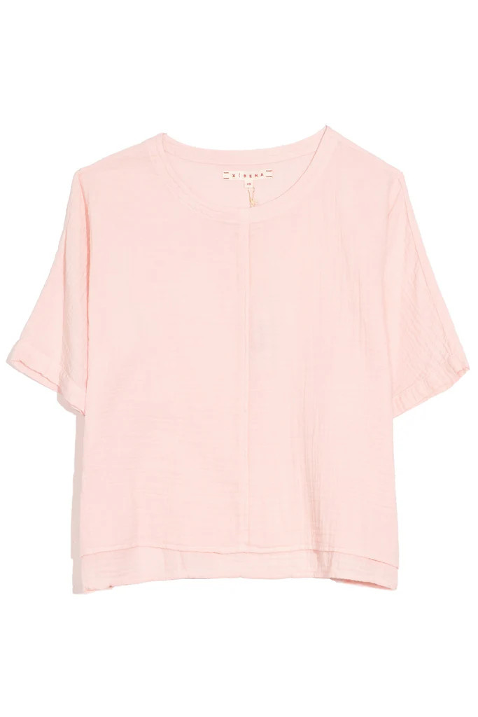 Landon Top in Rose Quartz | Hampden Clothing